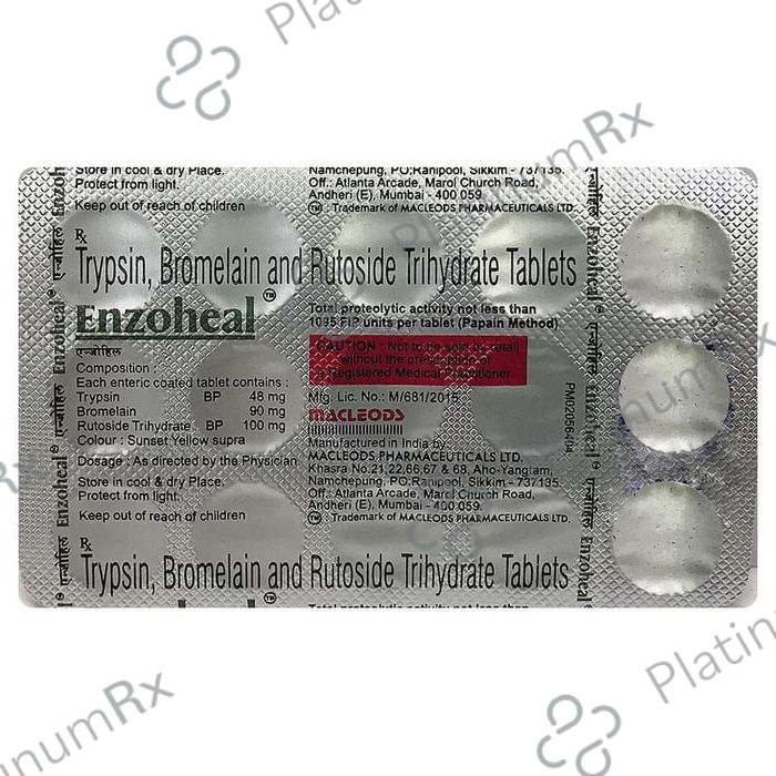 Enzoheal 90/100/48mg Tablet 15s