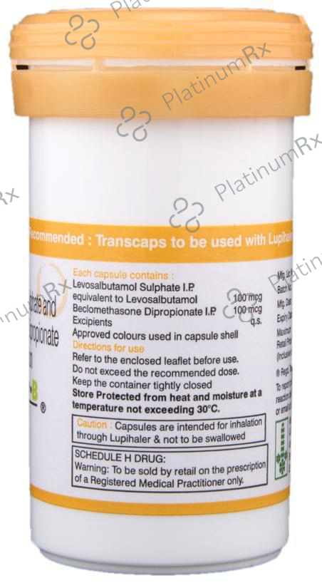 Salbair B 200mcg Transcaps 30s