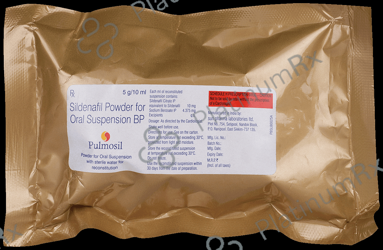 Pulmosil 10mg Oral Suspension 10ml