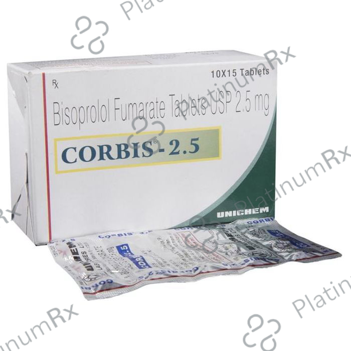 Corbis 2.5mg Tablet 15s