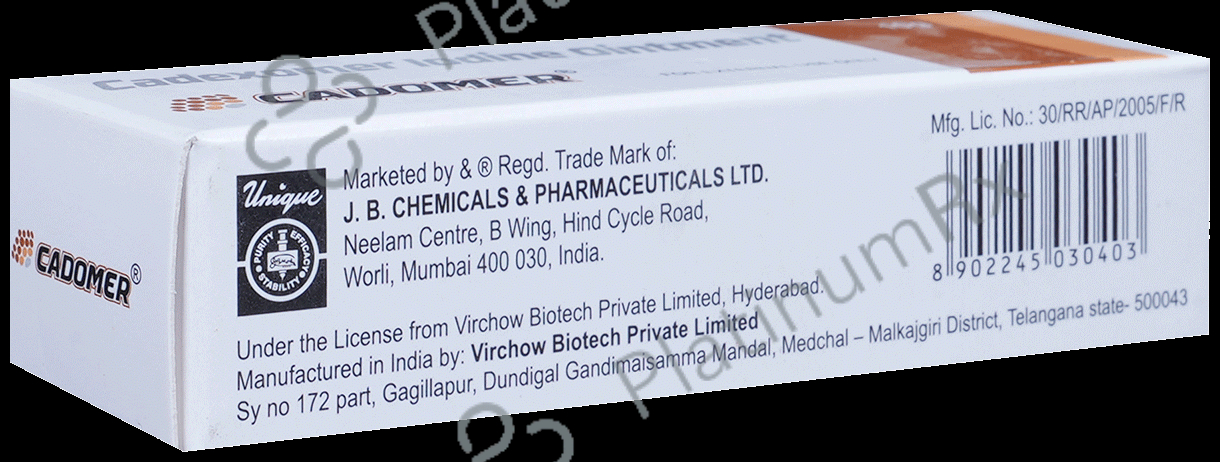 Cadomer 0.9% Ointment 10gm