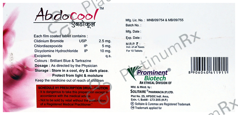 Abdocool Tablet