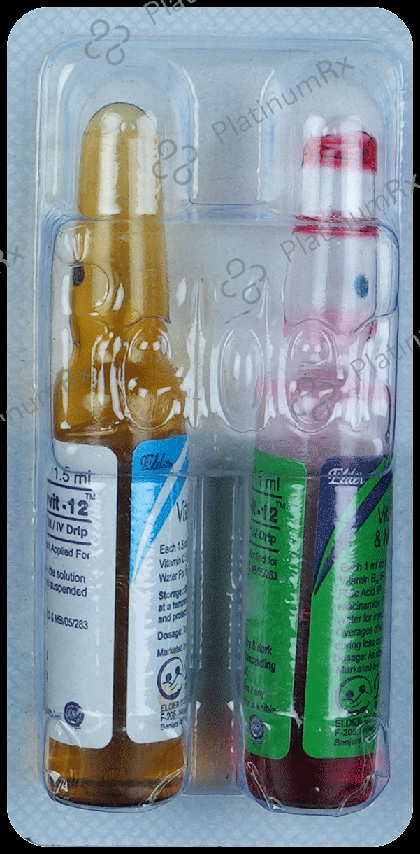 Eldervita 12 Injection Combipack 2s
