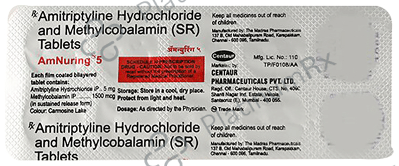 Amnuring 5mg/1500mcg Tablet SR 10s