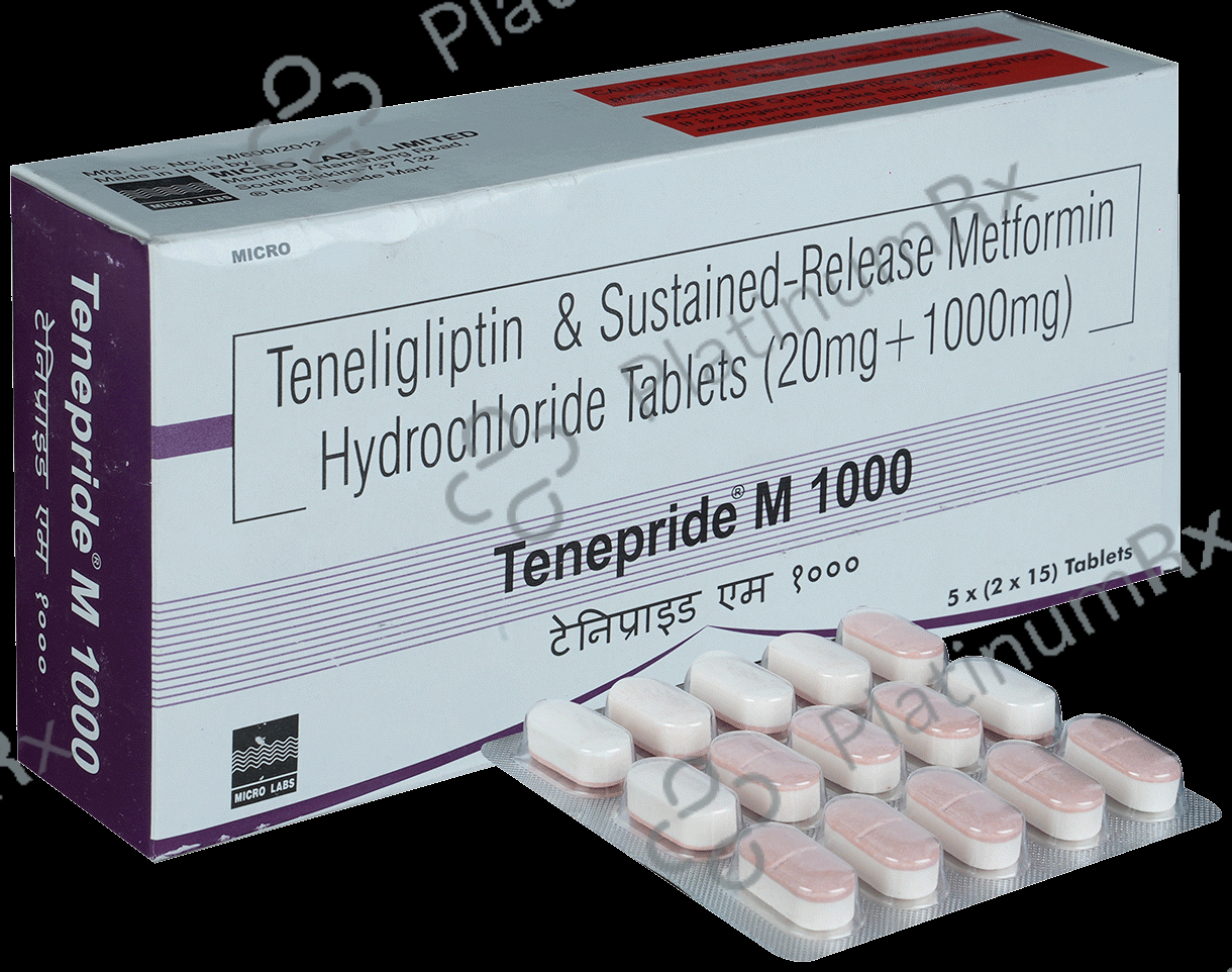 Tenepride M 1000 1000/20mg Tablet SR 15s