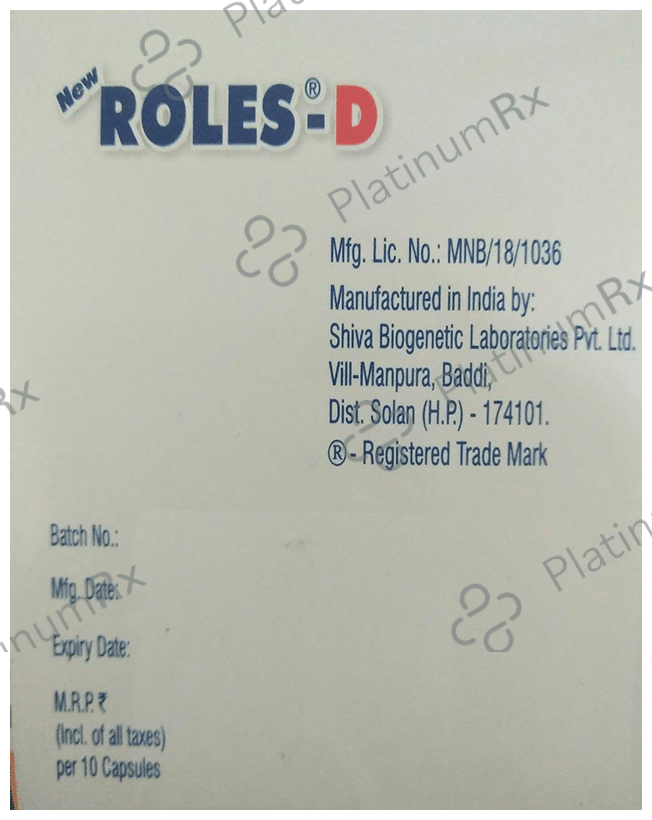 New Roles D Capsule SR 10s