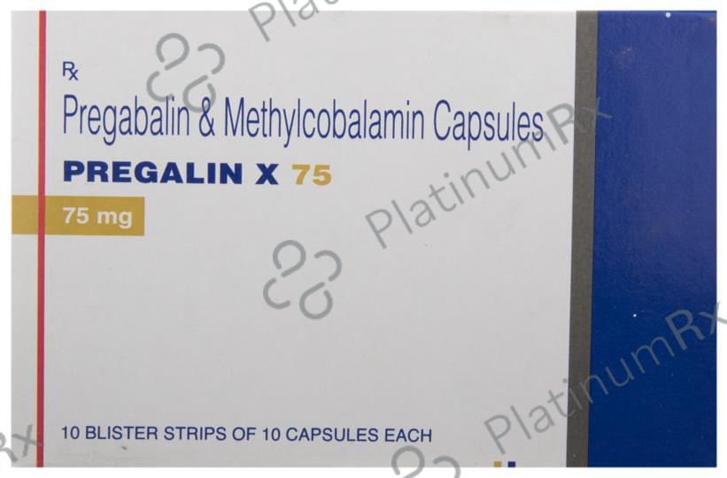 Pregalin X 75 Capsule 10 capsules