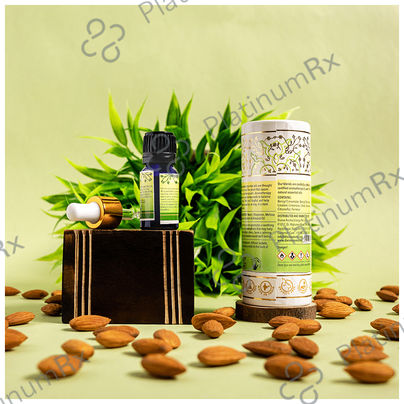 Divine Aroma 100% Natural Stress Relief & Calming Pure Essential Oil Blend