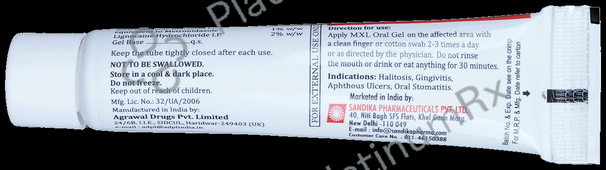 MXL Oral Gel
