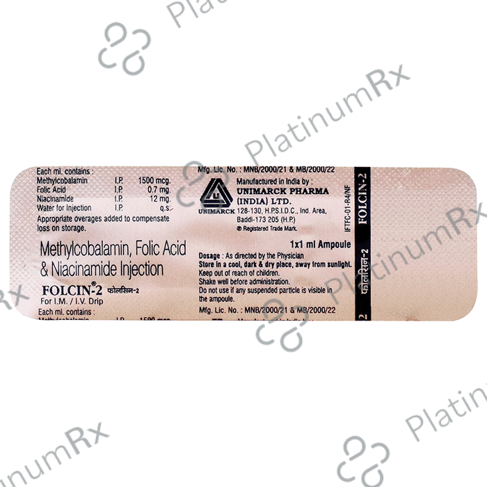 Folcin 2 Injection