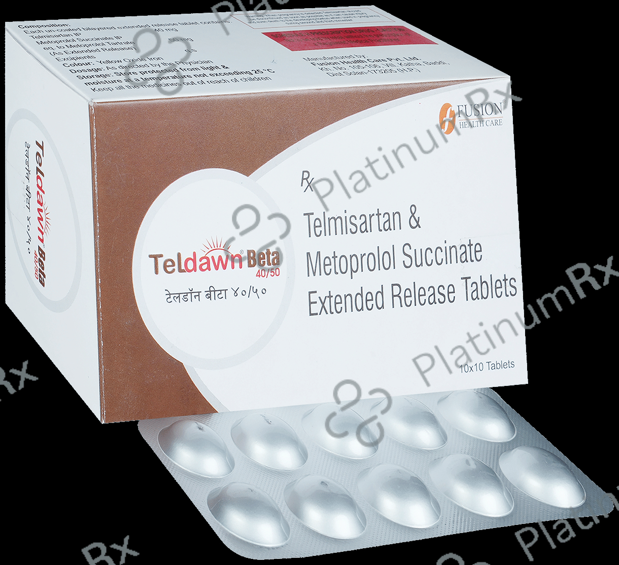 Teldawn Beta 40/50mg Tablet 10s