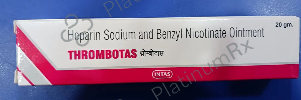 Thrombotas 2mg/50IU Cream 20gm