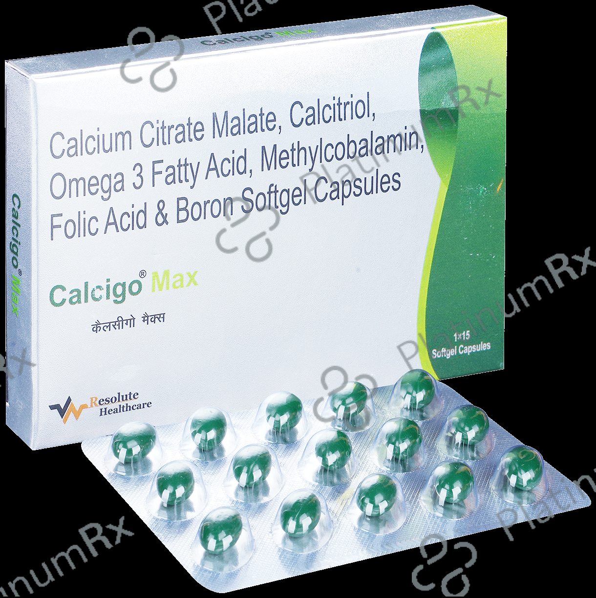 Calcigo Max Softgel Capsule 15 Soft Gelatin Capsule