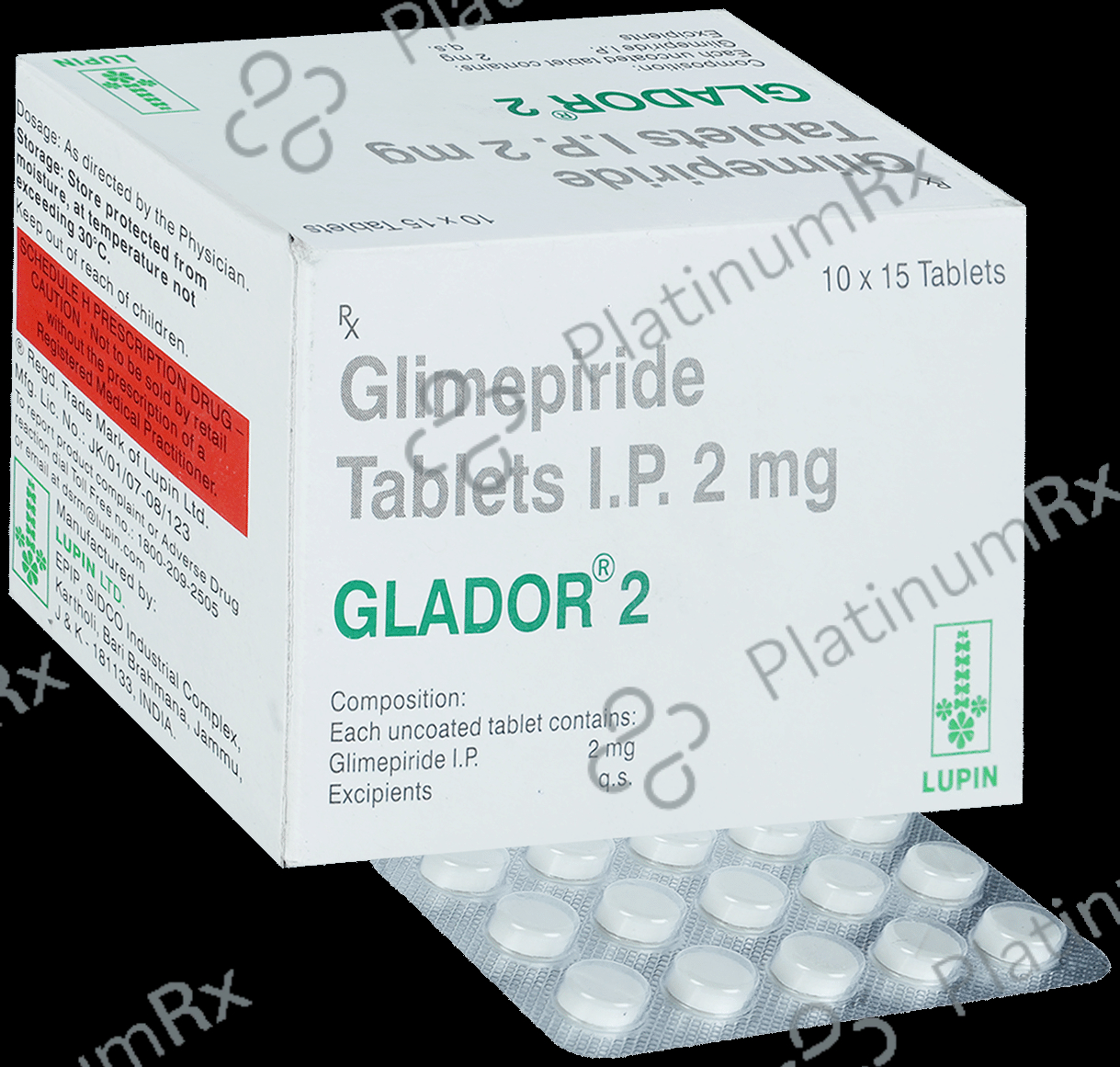 Glador 2mg Tablet 15s