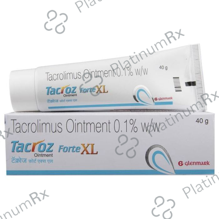 Tacroz Forte XL 0.1% Ointment 40gm