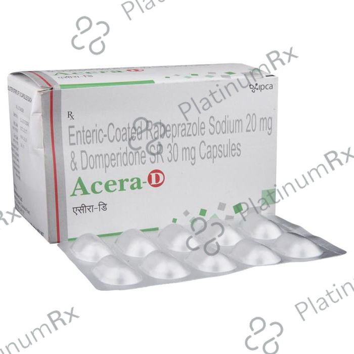 Acera D 30/20mg Capsule SR 10s