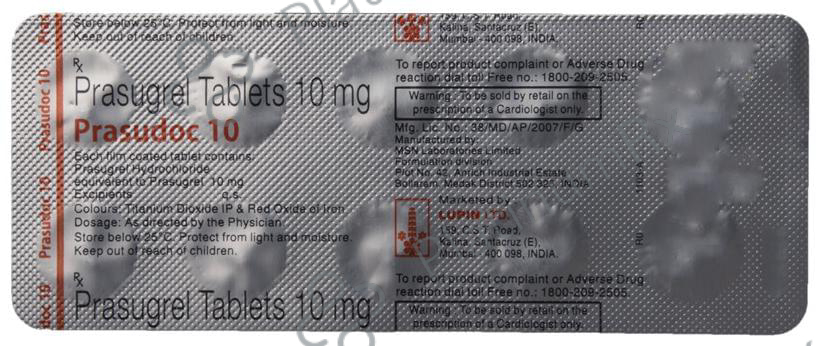 Prasudoc 10mg Tablet 10s