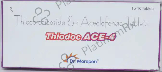 Thiodoc Ace 100/4mg Tablet 10s