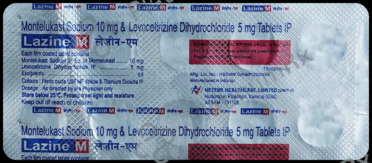 Lazine M 5/10mg Tablet 10s