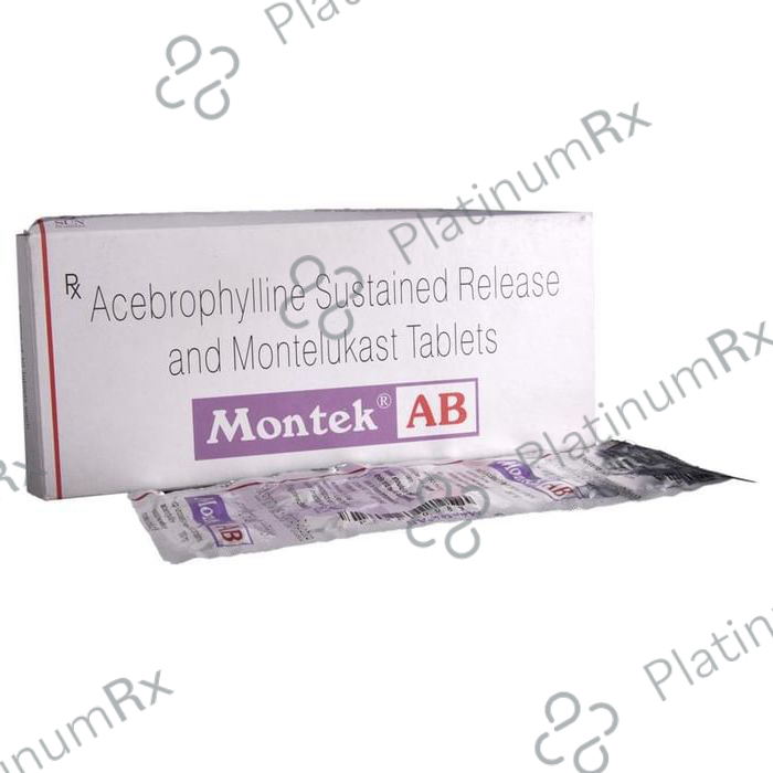 Montek Ab 200/10mg Tablet 10s
