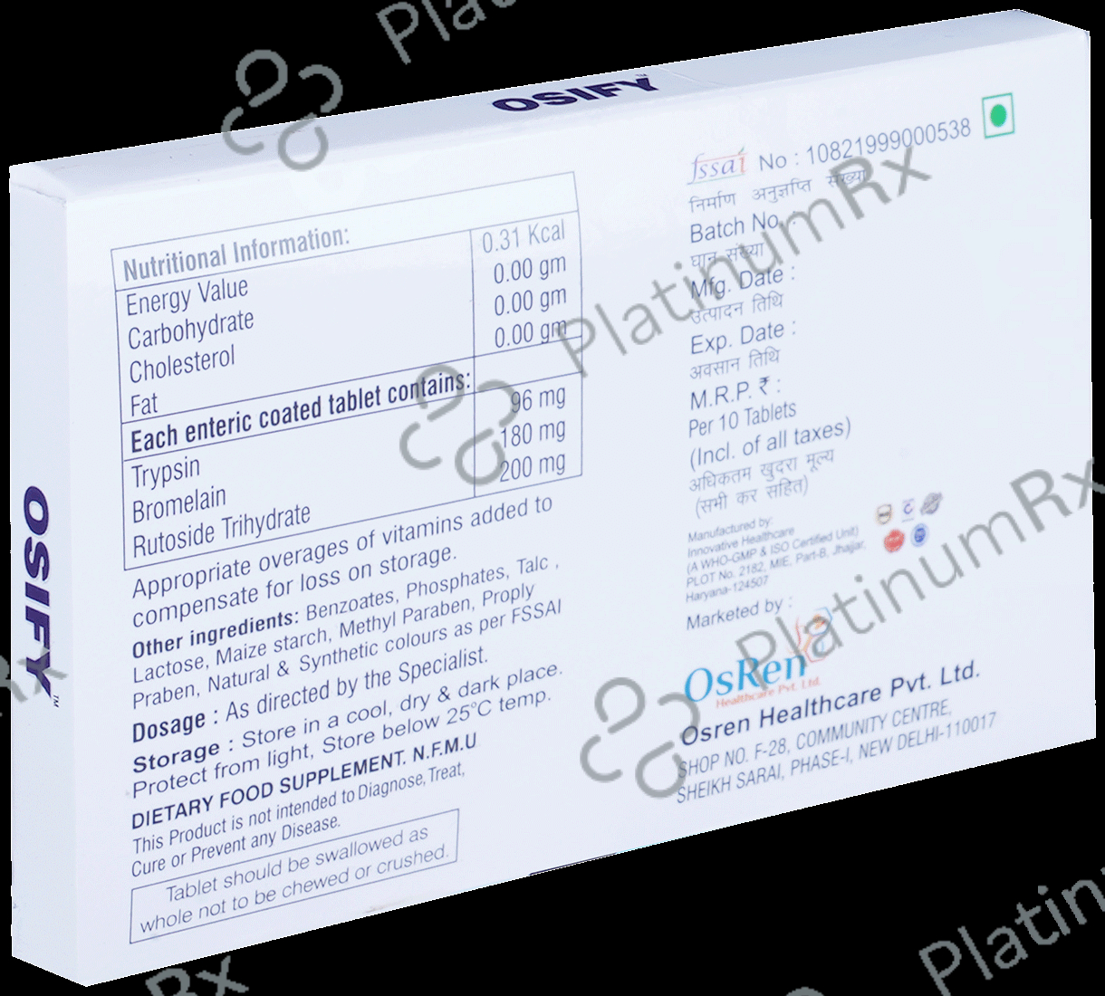 Osify Tablet