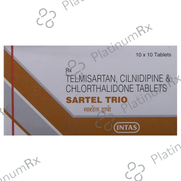 Sartel Trio Tablet 10s