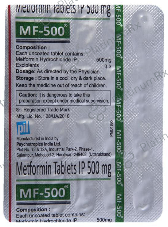MF 500 Tablet 10 Tablet