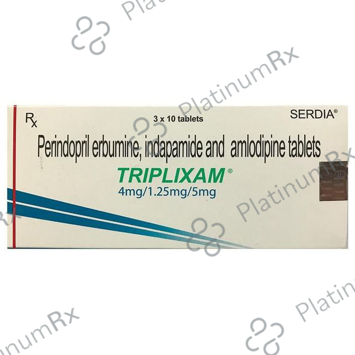 Triplixam 4/1.25/5mg Tablet 10s