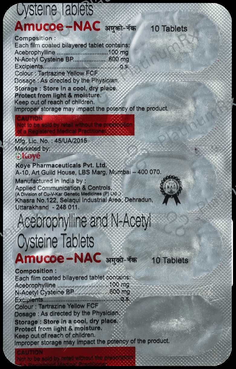 Amucoe Nac Tablet