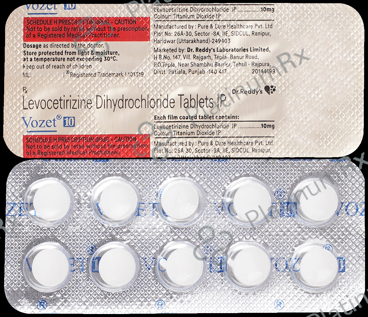 Vozet 10mg Tablet 10s