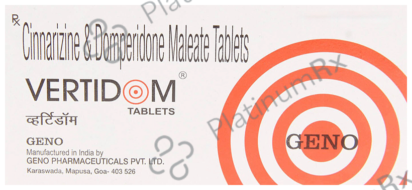 Vertidom 20/15mg Tablet 10s