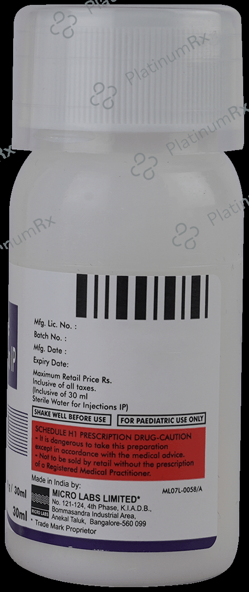 Microcef 50mg Dry Syrup 30ml