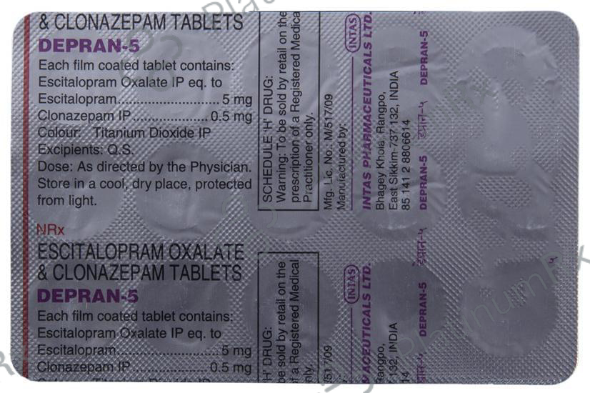 Depran 5 Tablet