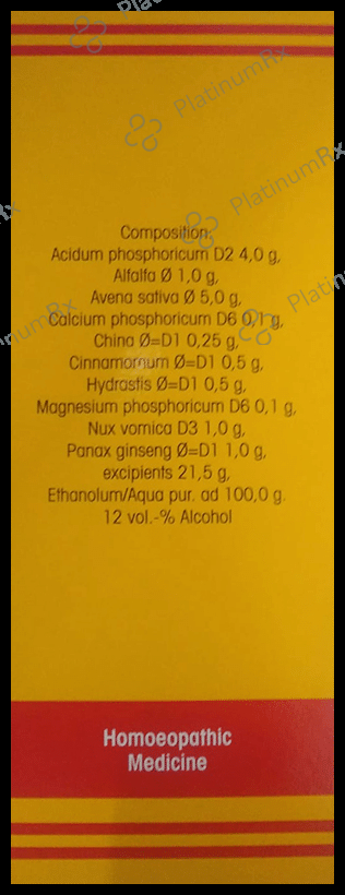 Dr. Reckeweg R95 Alfalfa Tonic 250 ml
