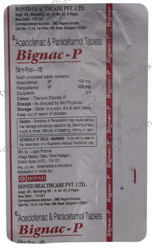 Bignac P Tablet