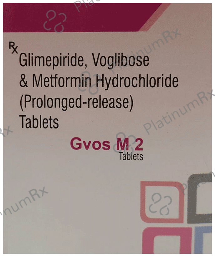 Gvos M 0.2mg/500mg/2mg Tablet