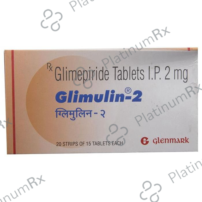 Glimulin 2mg Tablet 15s