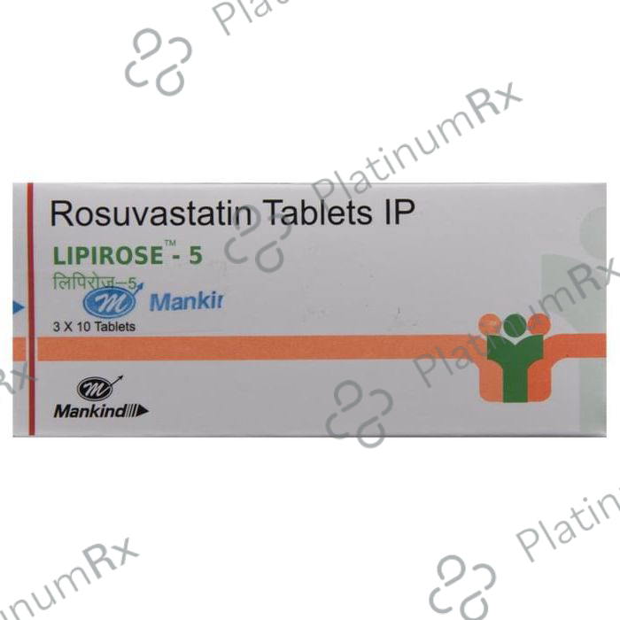 Lipirose 5mg Tablet 10s