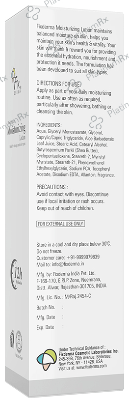 Fixderma Moisturizing Lotion 150 ml