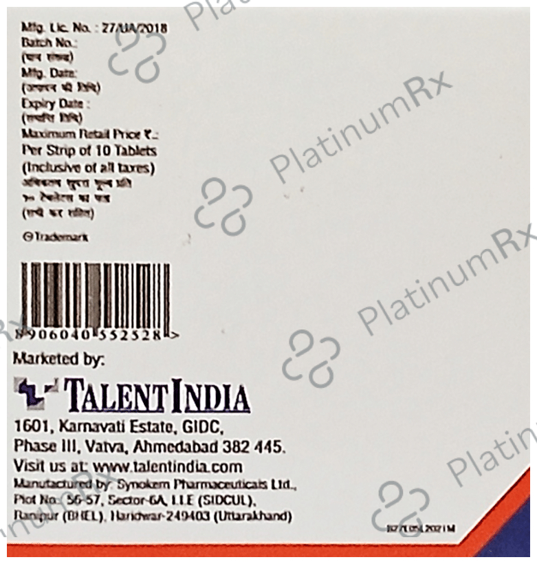 Bilajoy M 20/10mg Tablet 10s