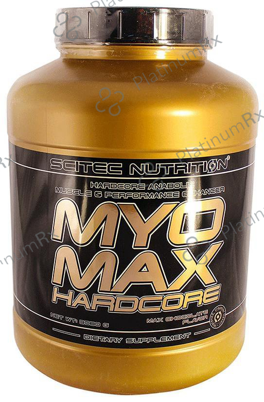 Scitec Nutrition Myomax Hardcore Max Chocolate 6 lb