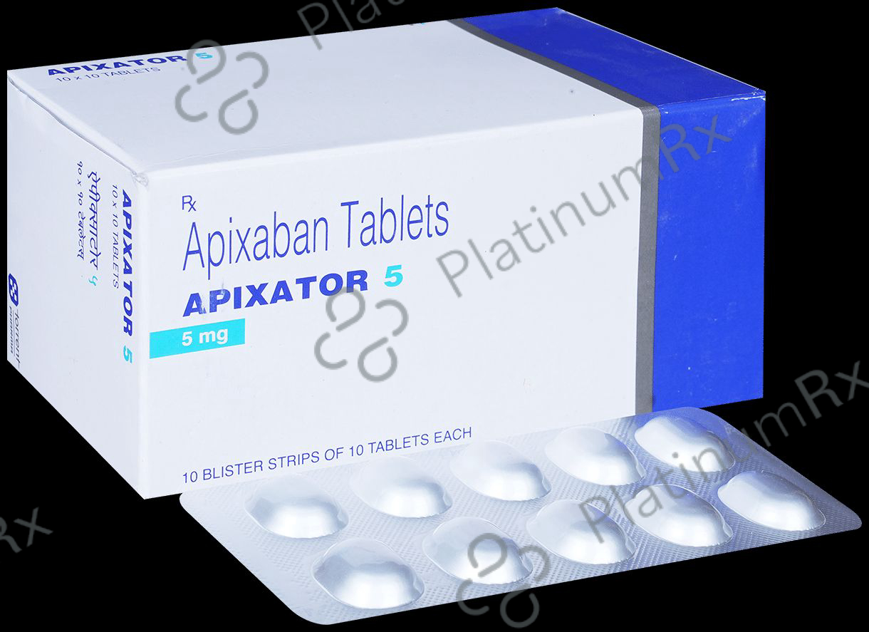 Apixator 5mg Tablet 10s