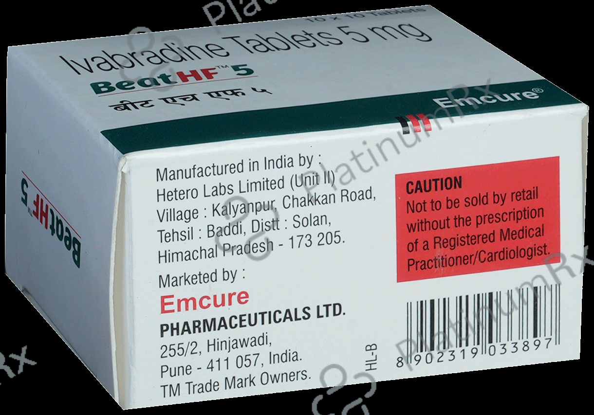 Beat HF 5mg Tablet 10s