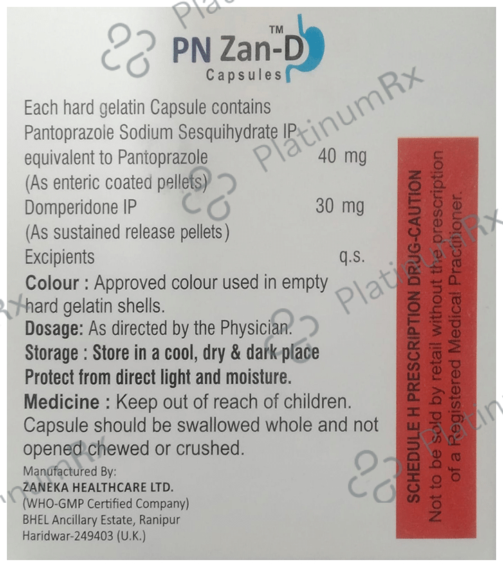 PN Zan-D Capsule SR