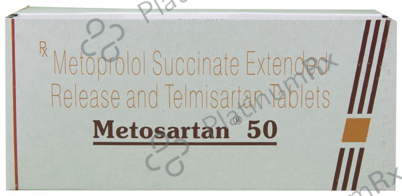 Metosartan 40/50mg Tablet ER 10s