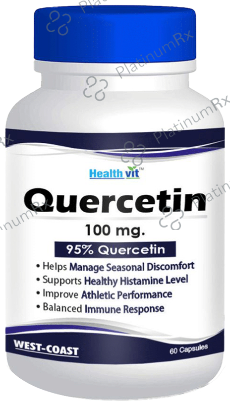HealthVit Quercetin 100mg Capsule