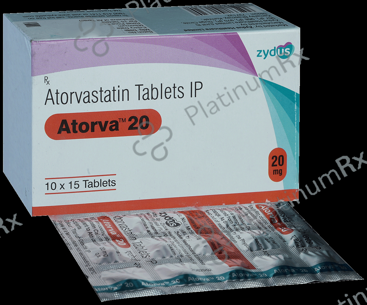 Atorva 20mg Tablet 15s