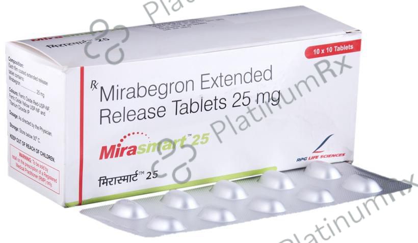 Mirasmart 25 Tablet ER