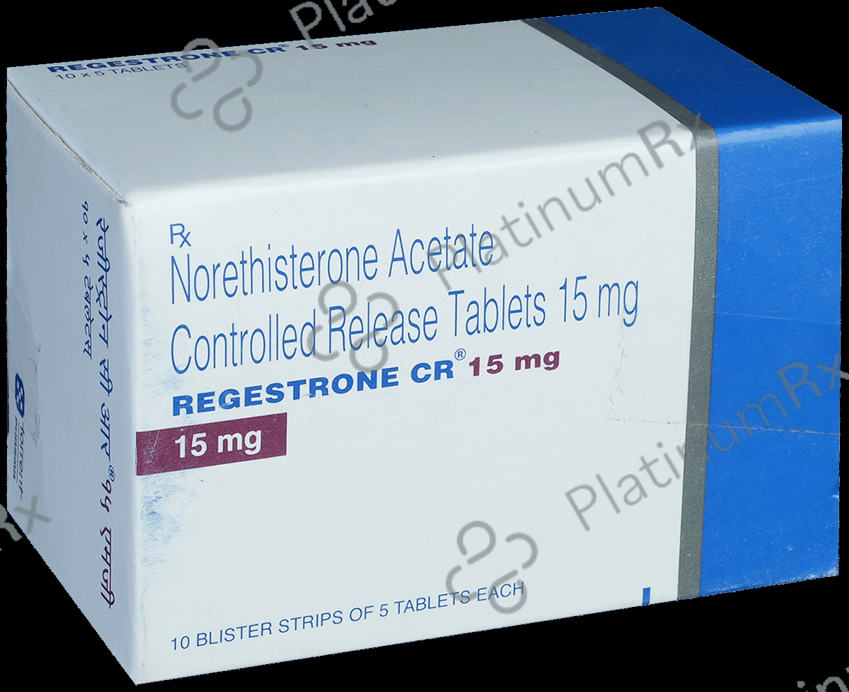 Regestrone CR 15mg Tablet 5s