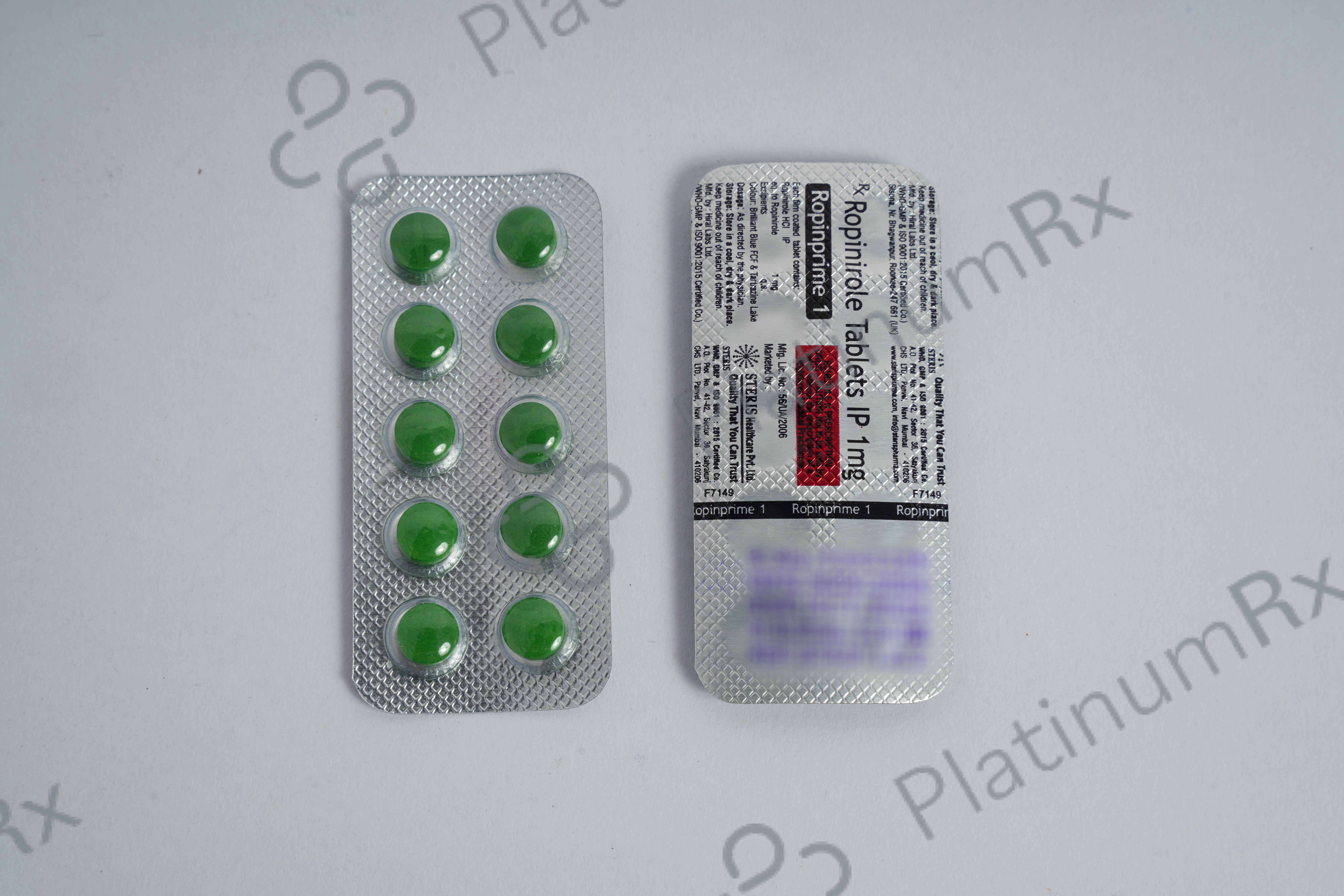 Ropinprime 1mg Tablet 10s